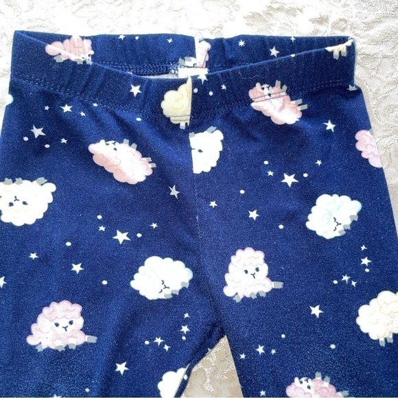 Urban Kids Sheep Sequin Pajama Set For 2T-3T Very Soft Slim Fit - Picture 4 of 16